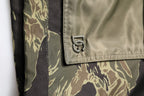 Multicolor Camouflage Cotton Bomber Jacket