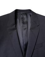 Black MARTINI Single Breasted Coat Blazer