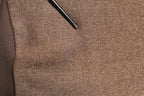 Brown Cotton Jogger Sweatpants Pants