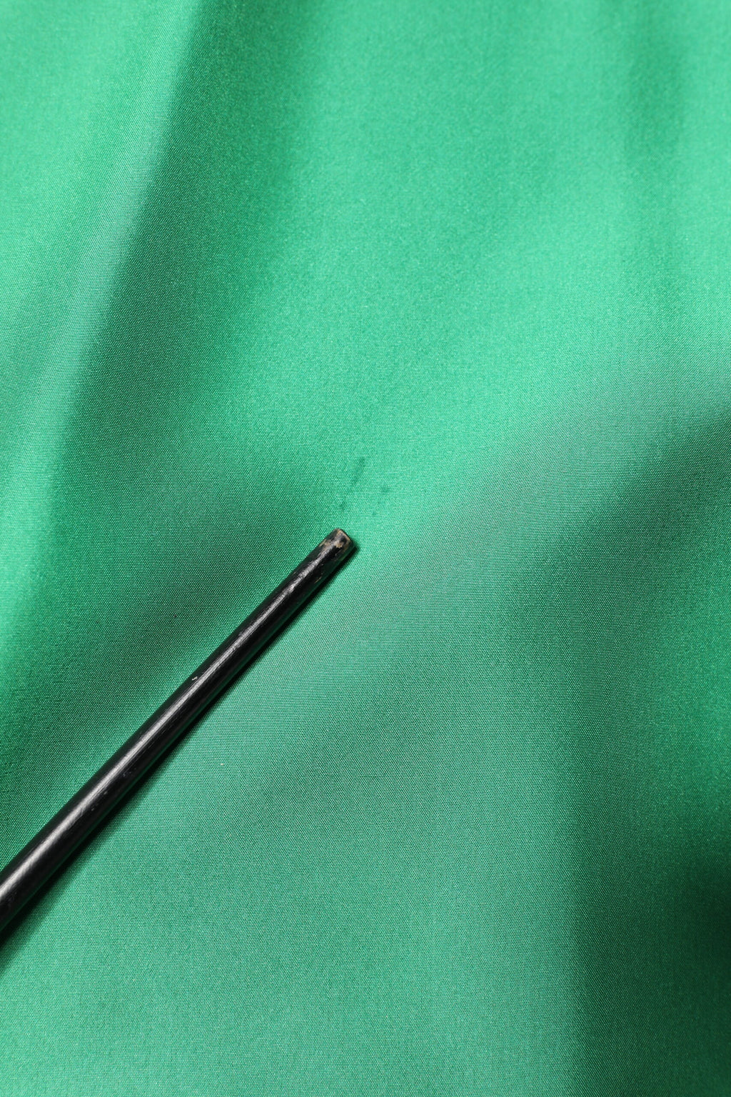 Green Silk Satin Long Sleeves Casual Shirt