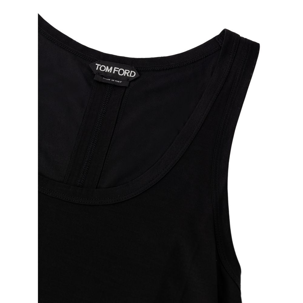 Black Silk Tank Tops