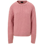 Pink Wool Sweatshirt