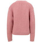 Pink Wool Sweatshirt
