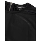 Black Viscose Long Sleeve