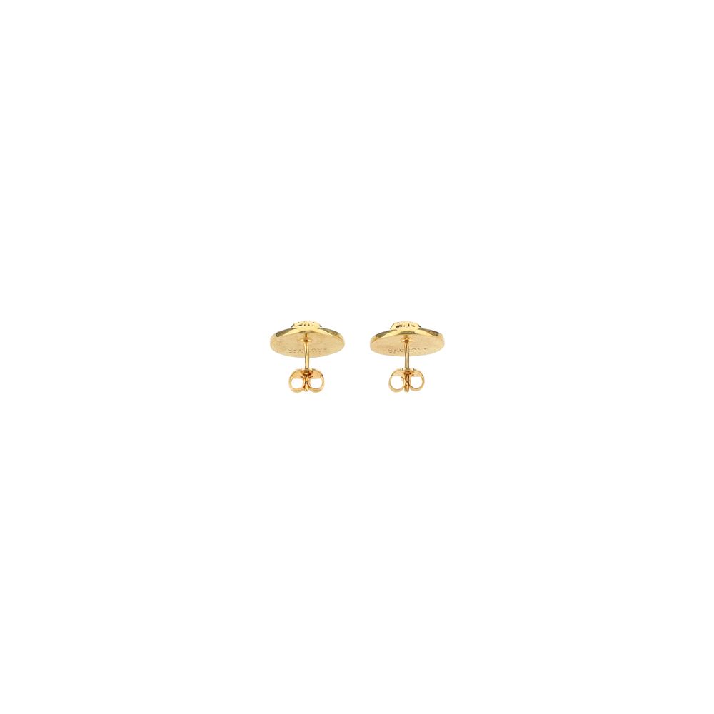 Gold Metal Earrings