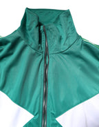 Multicolor Full Zip Windbreaker Jacket