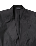 Black Cotton TAORMINA Formal 2 Piece Suit