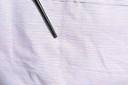White Striped Cotton GOLD Long Sleeves Shirt