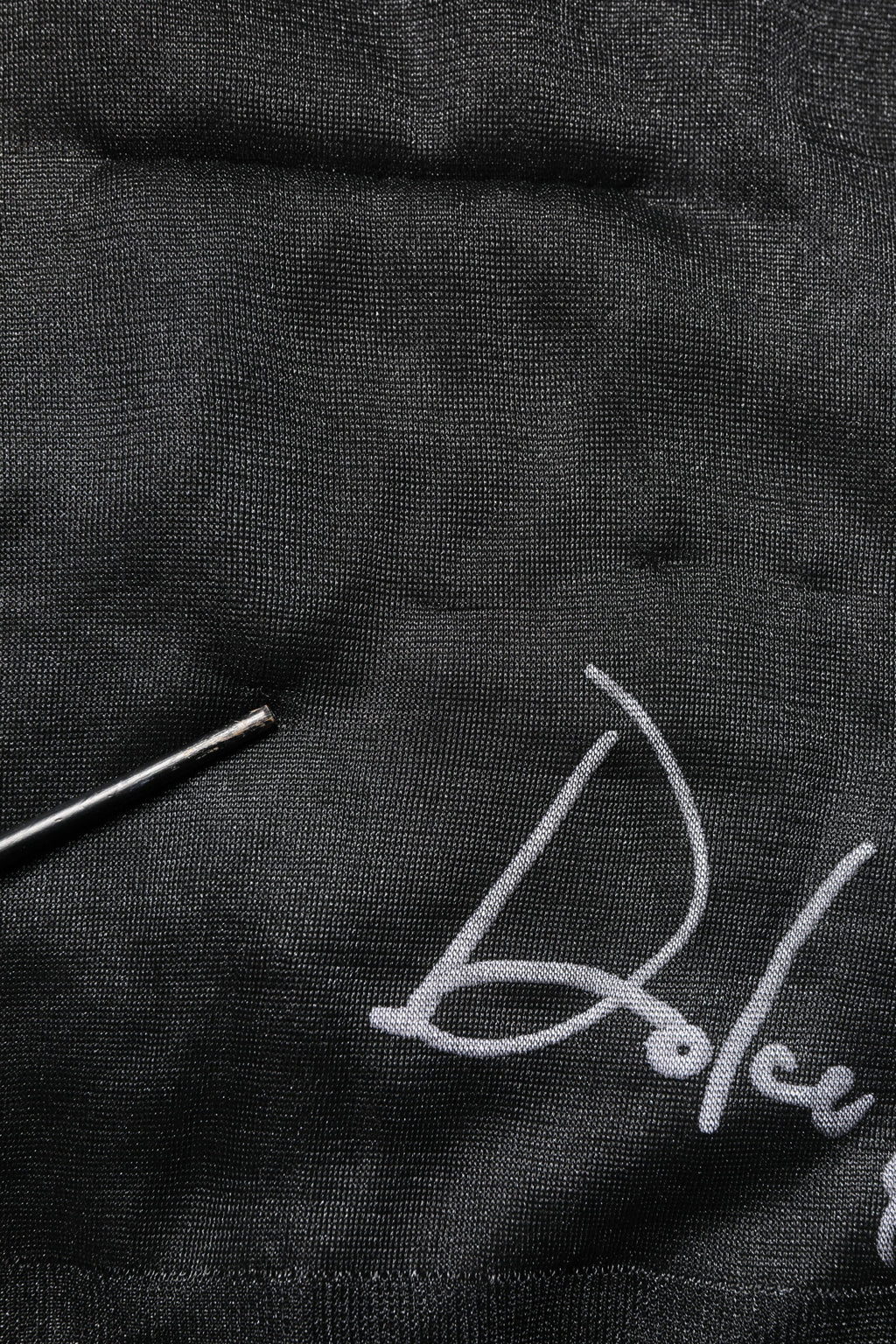 Black Logo Knitted Crewneck Pullover Sweater