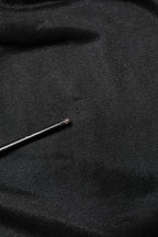 Black Logo Knitted Crewneck Pullover Sweater