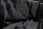 Black SICILIA CrystalEmbellished Coat Blazer