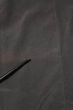 Dark Gray Silk GOLD Dress Formal Shirt