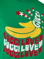 Green Cotton Logo T-Shirt