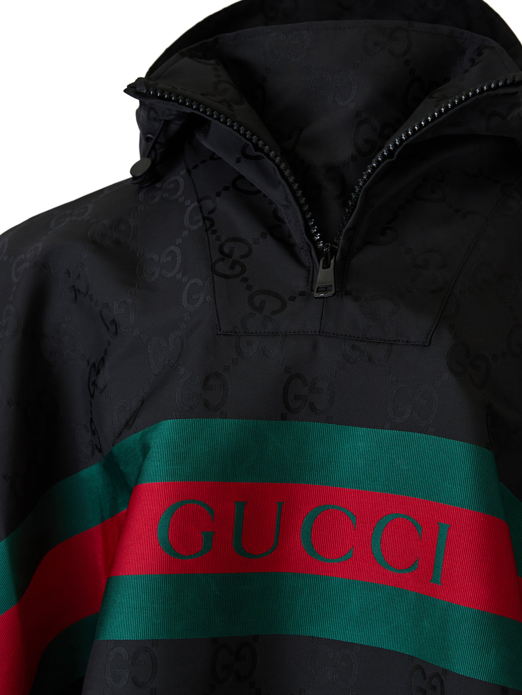 GG Jacquard Nylon Coat
