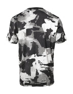 Multicolor Camouflage Crew Neck T-shirt
