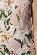 Multicolor Floral Print Round Neck Tank Top