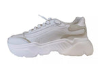White Daymaster Low Top Mens Sneakers Shoes
