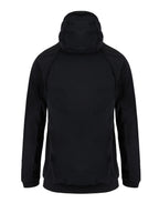 Black Polyamide Hoodie Sweatshirt