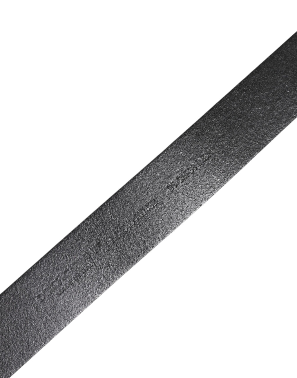 Black Classic Leather Metal Buckle Belt