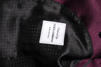 Dark Purple Silk 3Piece Single Breasted Suit
