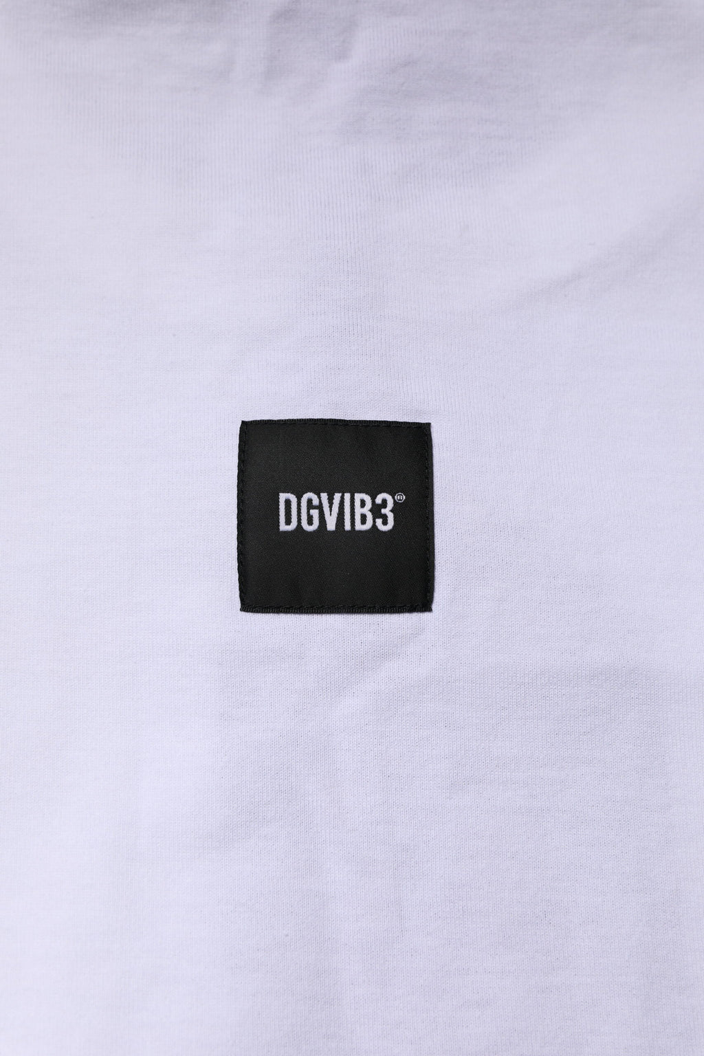 White Cotton Logo Print Crew Neck T-shirt