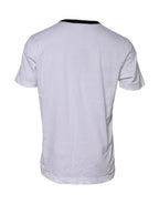 White DG Logo Print Short Sleeve T-shirt