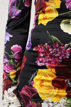 Multicolor Ortensies Long Sleeves Blouse Top