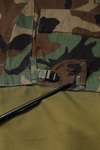 Multicolor Camouflage Oversized Top T-shirt
