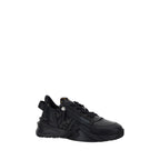 Black Calf Leather Bos Taurus Athletic Sneakers