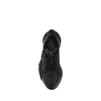 Black Calf Leather Bos Taurus Athletic Sneakers