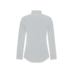 White Elastane Dress Shirt