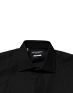 Black GOLD Long Sleeves Dress Formal Shirt