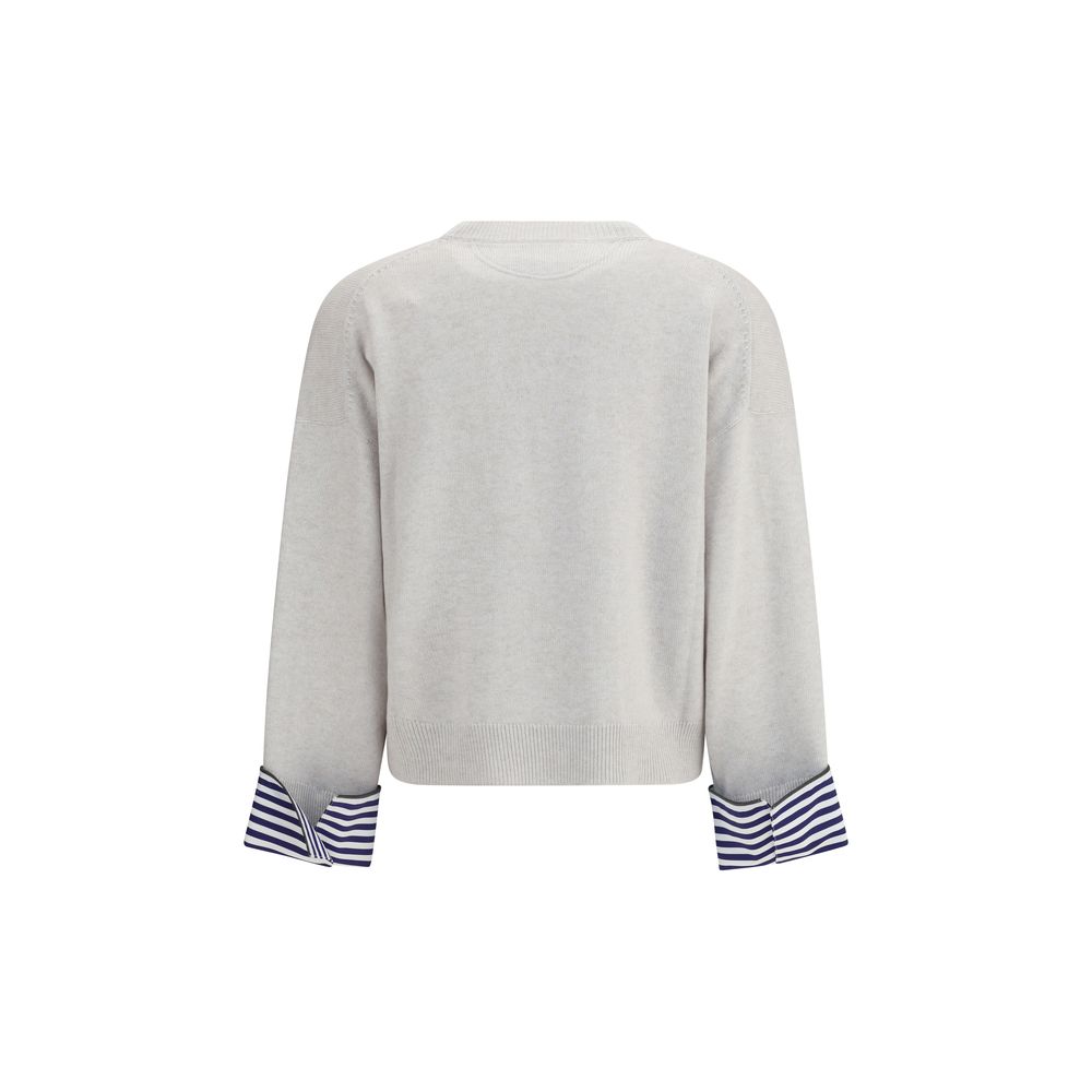 Gray Cashmere Sweater