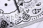 White MARTINI Bandana Print Formal Shirt