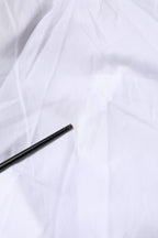 White Poplin Cotton Formal Men Dress Shirt