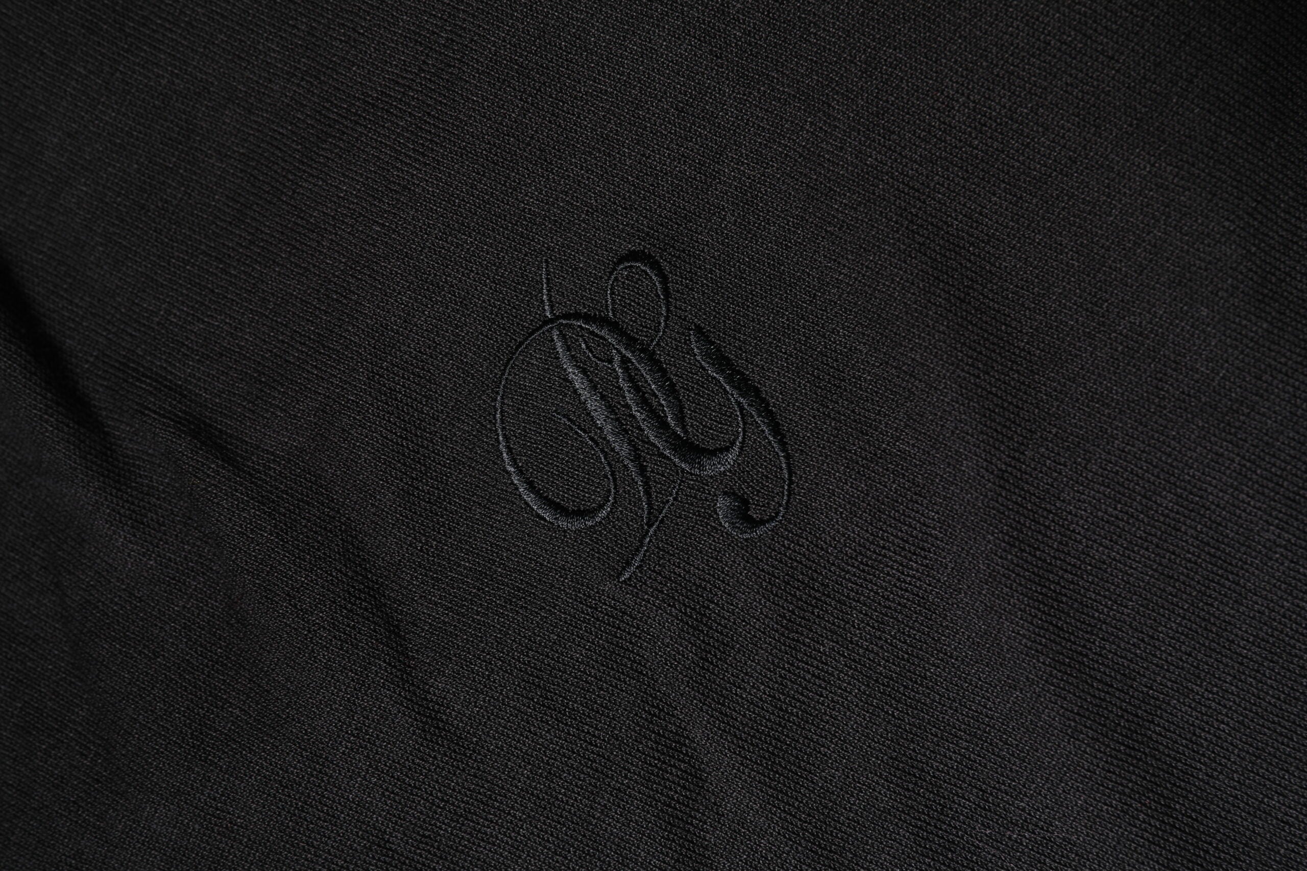 Black Cotton DG Logo Men Sweatshirt Sweater