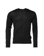 Dark Gray Cotton DG Logo Sweatshirt Sweater