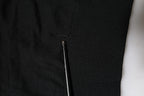 Black Long Sleeve Crew Neck Pullover Sweater