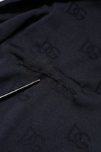 Black Silk Crew Neck Sweatshirt Sweater