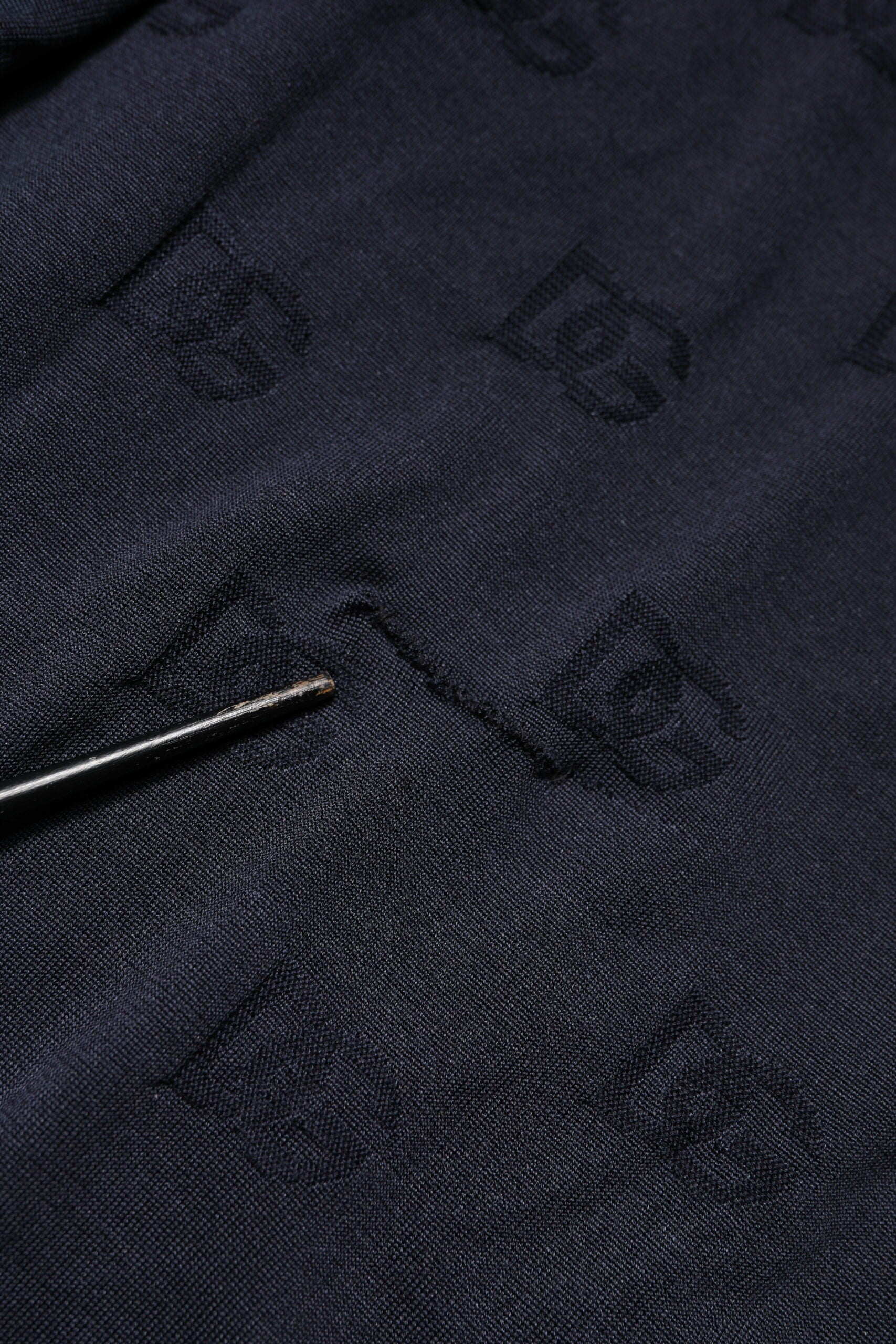 Black Silk Crew Neck Sweatshirt Sweater