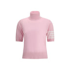 Multicolor Polyamide Turtleneck