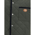 Bicolor Polyamide Coat