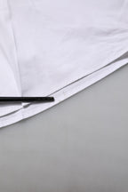 White Cotton GOLD Long Sleeves Formal Shirt
