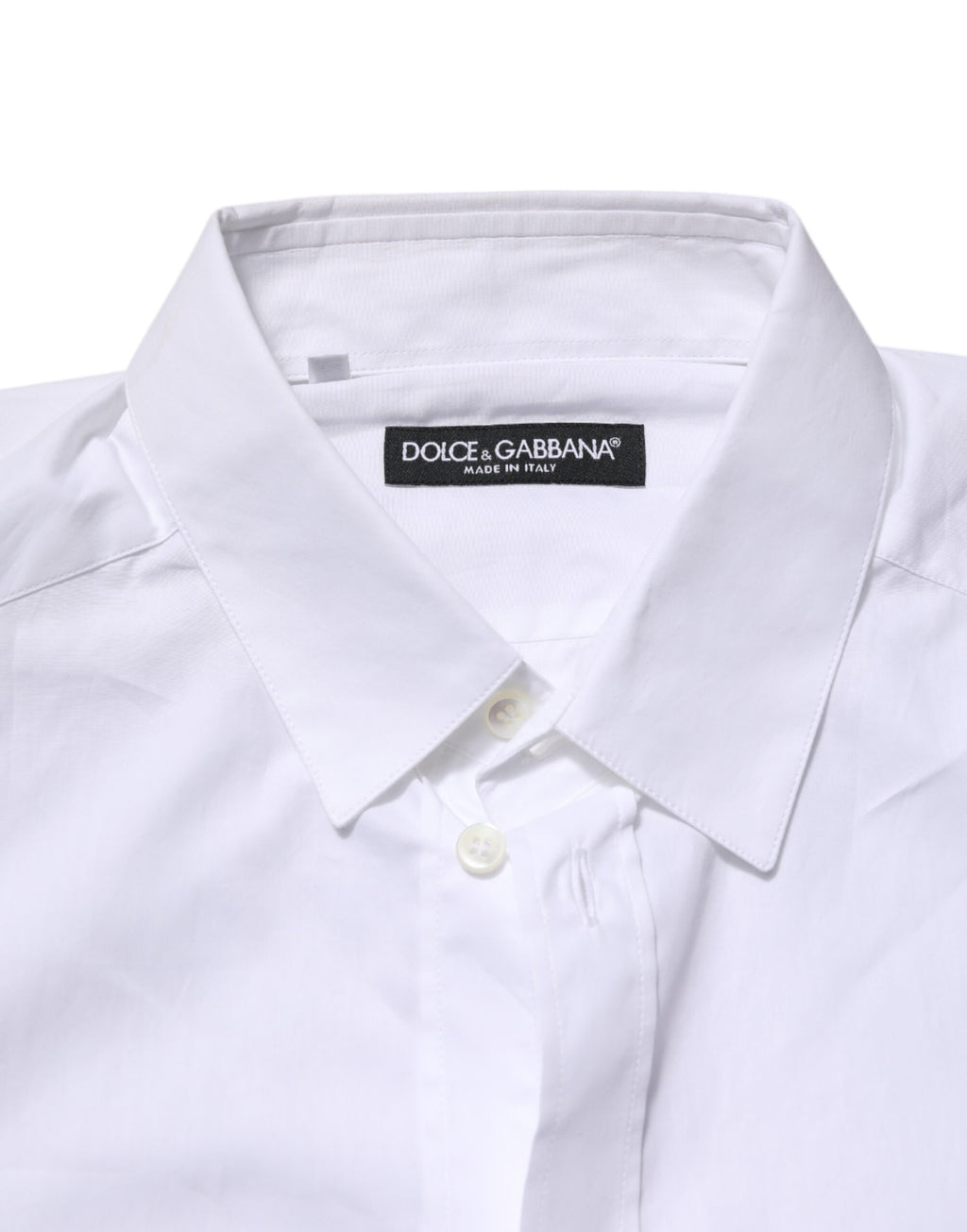 White Collared Long Sleeves Dress Formal Shirt