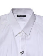 White GOLD Long Sleeve Dress Formal Shirt