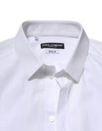 White GOLD Long Sleeve Dress Formal Shirt