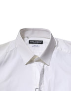 White GOLD Long Sleeve Dress Formal Shirt