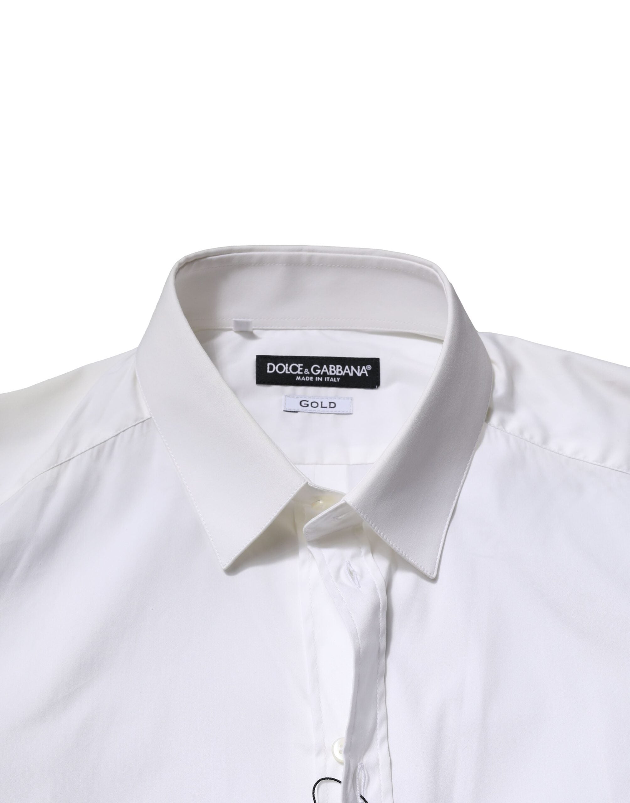 White GOLD Long Sleeve Dress Formal Shirt