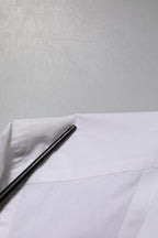 White GOLD Cotton Poplin Dress Formal Shirt