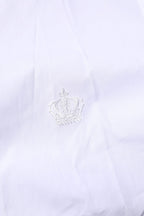 White Cotton Long Sleeves GOLD Formal Shirt